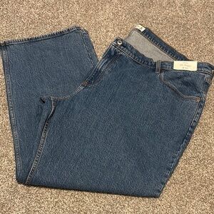 NWT Men's Abercrombie and Fitch Low Rise The Baggy Jeans